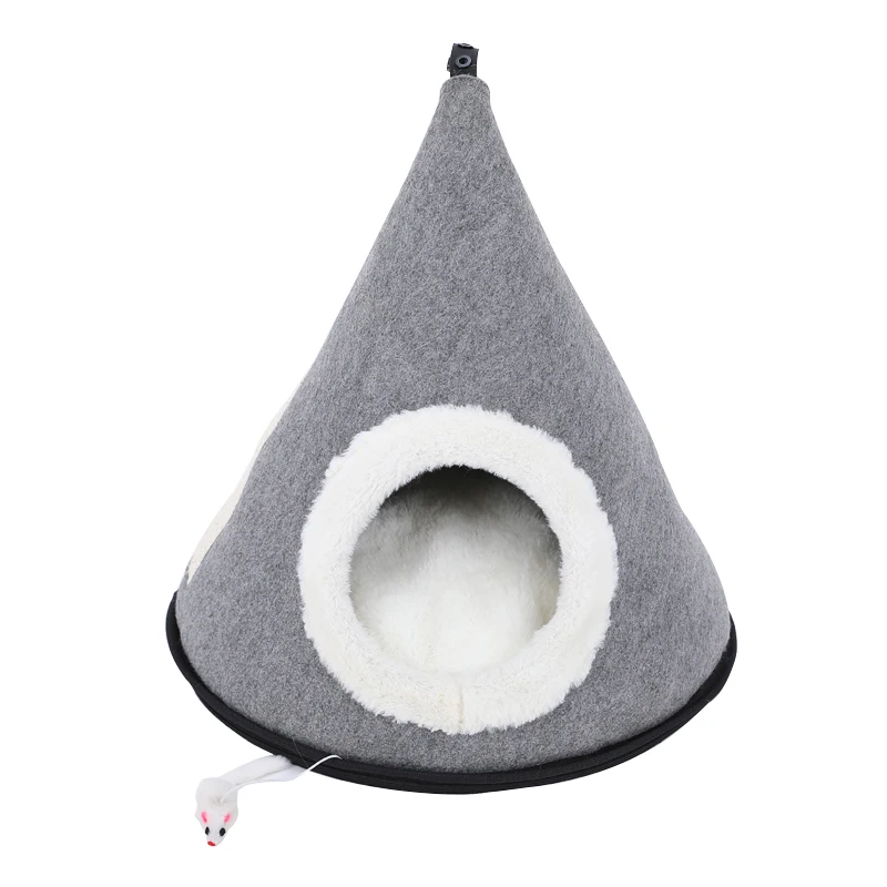 HOOPET Pet кошка кровать щенок питомник дом спальный мешок теплое гнездо высокое
