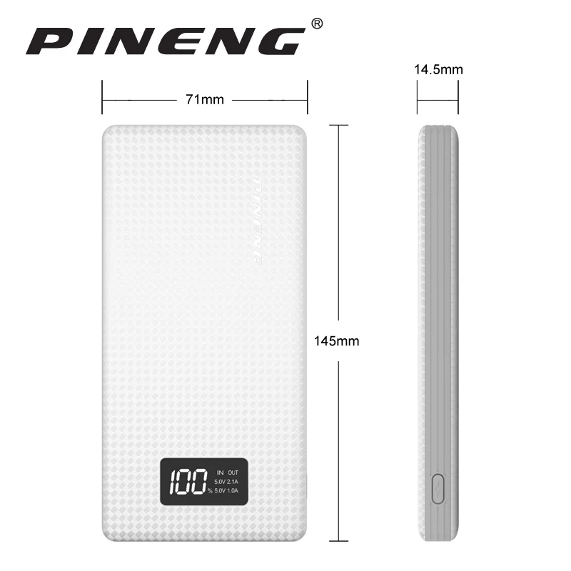 Pineng pn-963 оригинальный 10000 мАч Портативный Батарея мобильный pover Запасные