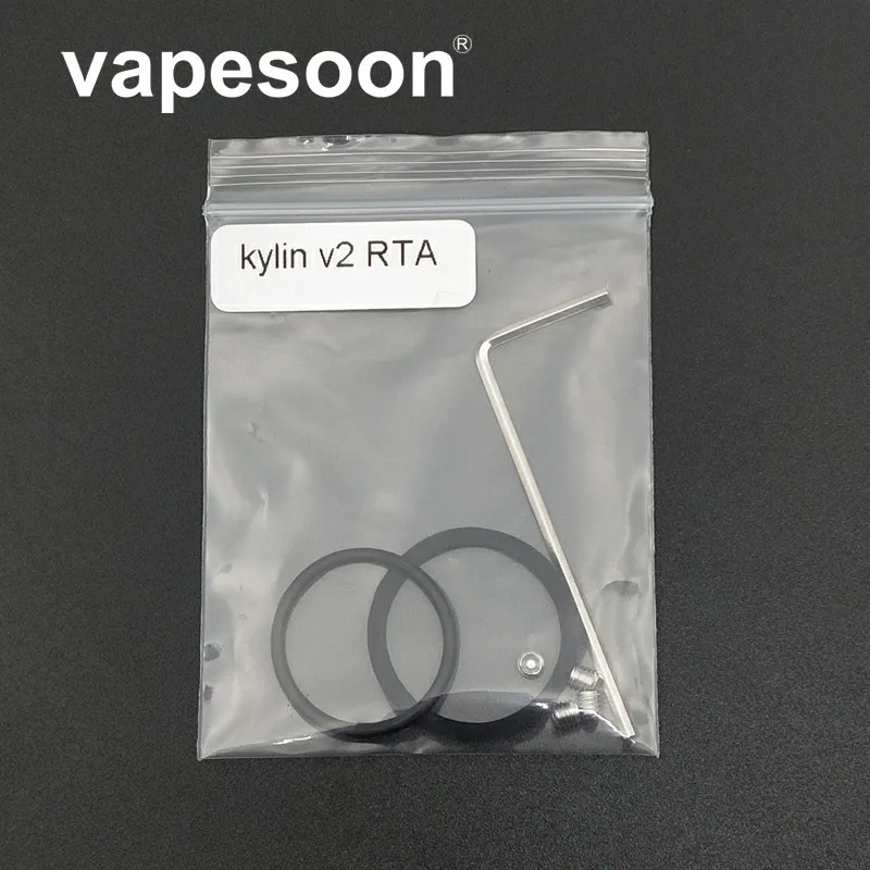 Паровой винт с уплотнительными кольцами для атомайзера kylin v2 уплотнительное