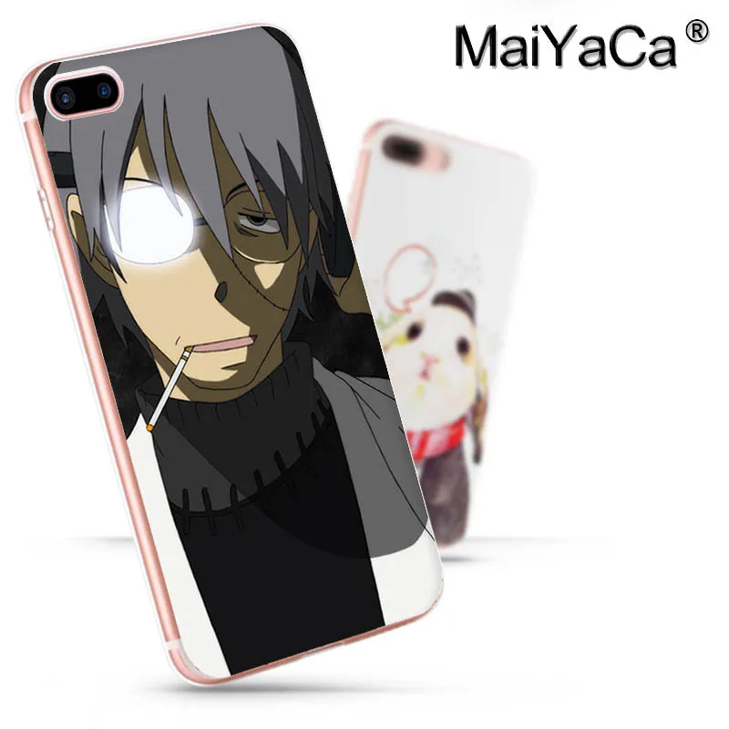 Модный чехол для мобильного телефона MaiYaCa Soul Eater с головой аниме iphone SE 2020 11 pro 8 7 66S