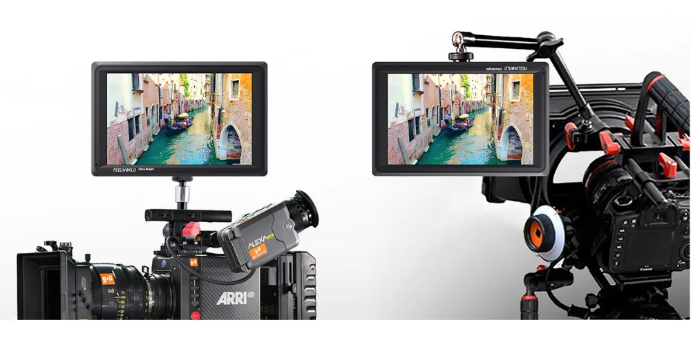 FEELWORLD FW279S 7 дюймов ips 2200 нит 3G-SDI 4K HDMI камера полевой монитор 1920X1200 DSLR монитор для съемки видеофильмов
