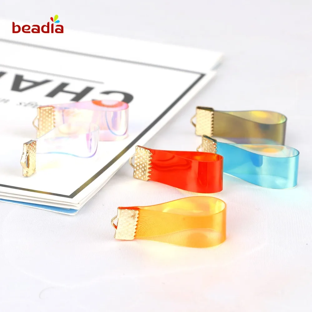 10 шт./лот Модные индивидуальные серьги-капли аксессуары из ПВХ серьги в стиле