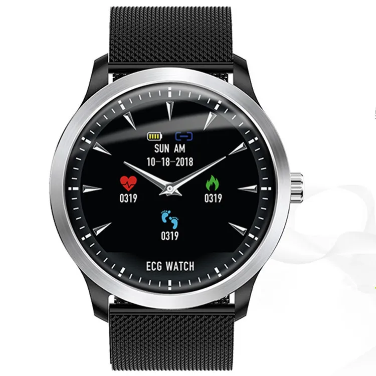 N58 New Style Intelligent Bracelet ecg hrv Report Blood Pressure Heart Rate Old Man Watch smart watch men android women | Электроника