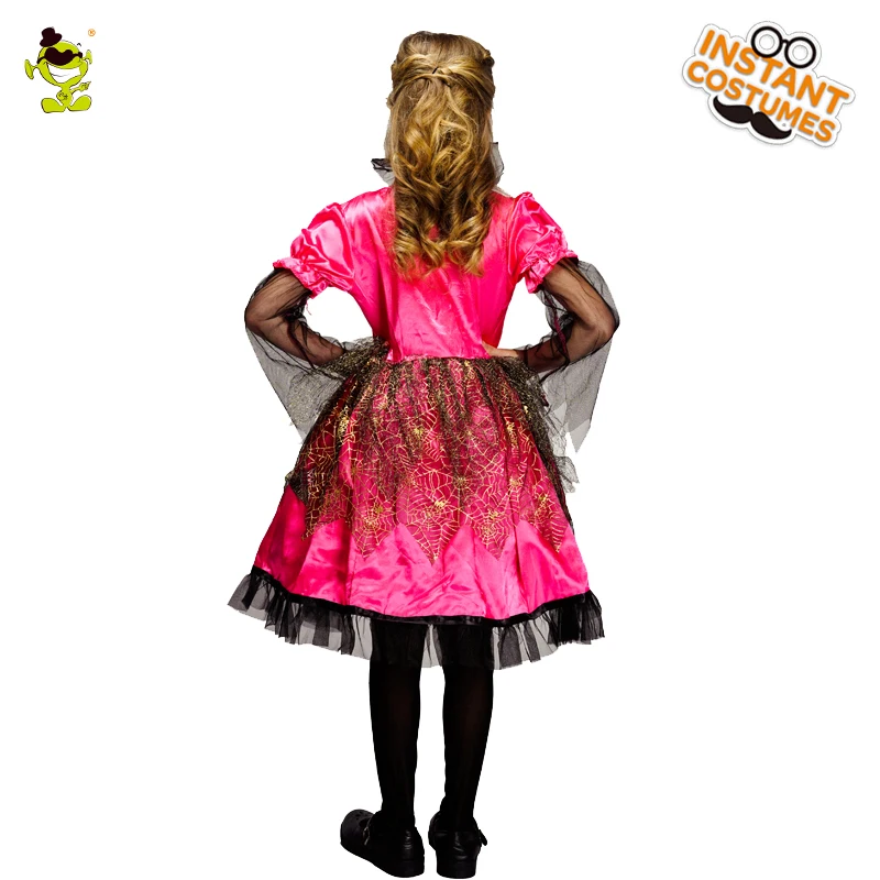 

QLQ Girl's Pink Princess Costume Beautiful Girl Birthday Party Pincess Dress Role Play Carnival Party for Girl Princess Dresses