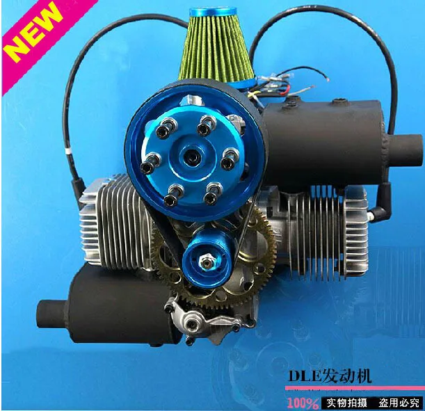 Оригинальный высококачественный бензиновый двигатель DLE200 DLE 200CC для парамотора