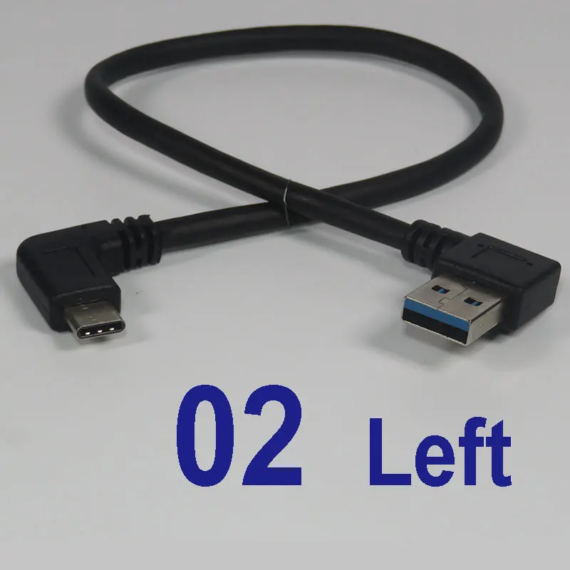 WAKEWO Тип изгиба C USB3.0 кабель высококачественный высокоскоростной не сломанный