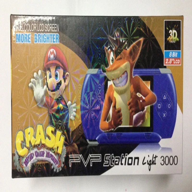 Cdragon PVP игровая консоль Встроенная портативная детская 3000 ручное игровое