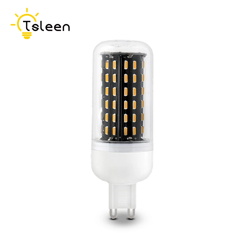 G9 Дешевые 11,11 Большая распродажа светодиодный 4014 SMD крышка кукурузы светильник лампа Дешевые 220V G9 E14 E27 25 ватт 30 Ватт 36 56 72 96 138 украшение дома - Испускаемый цвет: G9