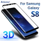 Изогнутое закаленное стекло 3D для Samsung Galaxy S8 s 8 Plus S8 Plus, защита экрана, защитная пленка