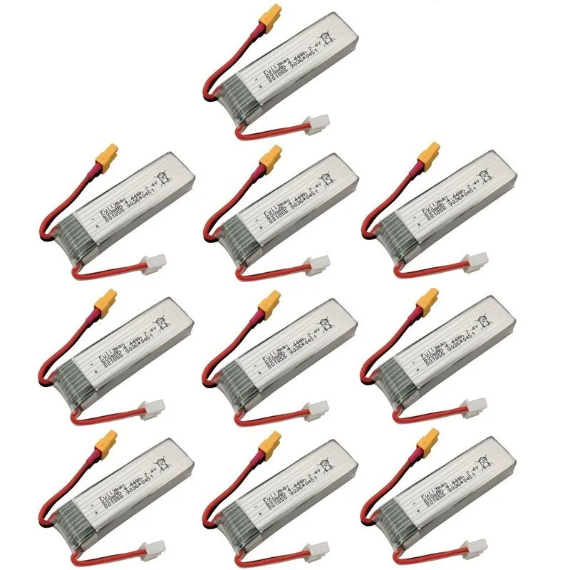 7 4 V 600mAh Lipo батарея для XK K130 RC шестиходовой бесщеточный Aileron вертолет запасные