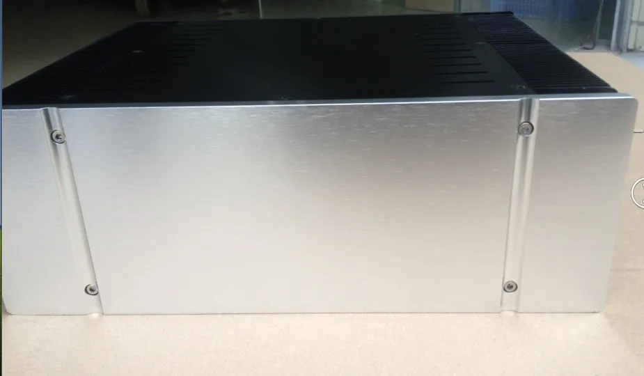 D-025 CNC все алюминиевые шасси чехол коробка шкаф для DIY аудио усилитель мощности 320*268*90 мм 320*268 мм* 90 мм