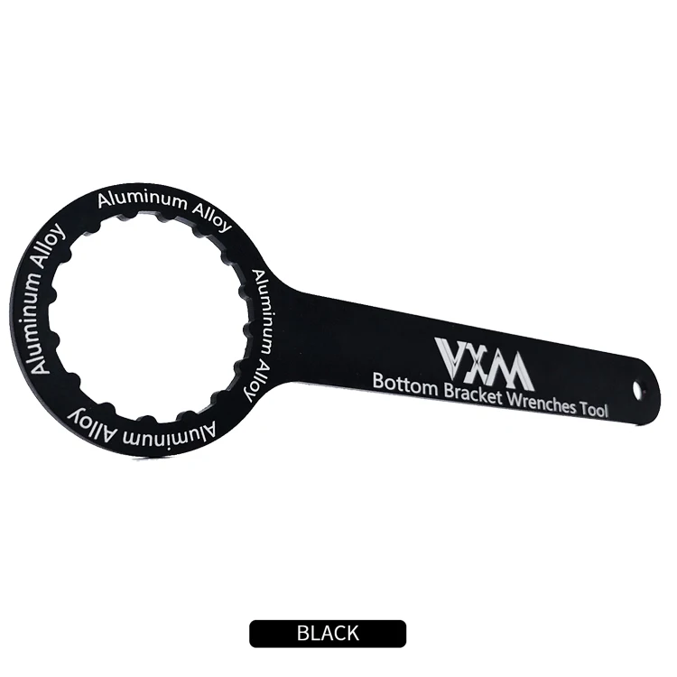 BB Wrench BLACK VXM Нижний Кронштейн инструмент 44 мм 16 режущая установка инструмент для удаления BB гаечный ключ Ремонт для BSA BB109 BB30 PF30 BB51 BB52 велосипедный инструмент - Цвет: BB Wrench BLACK