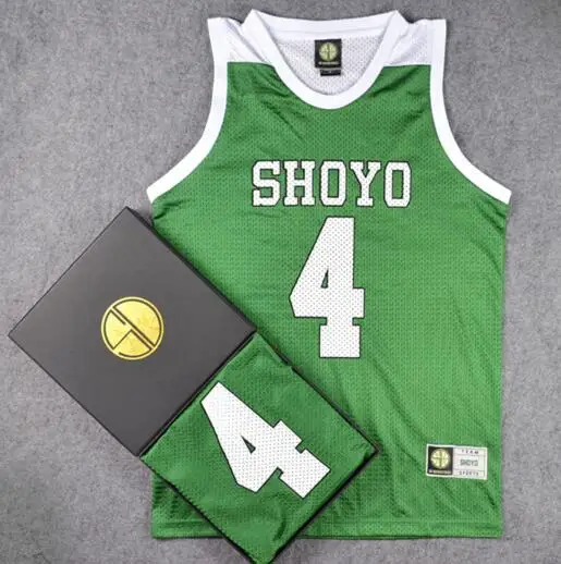 Shoyo Аниме Slam Dunk Косплей Костюм Shohoku Sakuragi Hanamichi баскетбольная Футболка спортивная одежда школьная форма баскетбольной команды - Цвет: Shoyo
