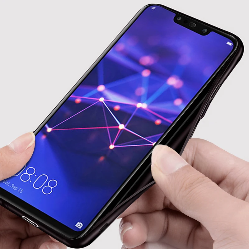 Чехол для huawei mate 20 lite чехол MOFI тканевый задний с мягкими краями полный |