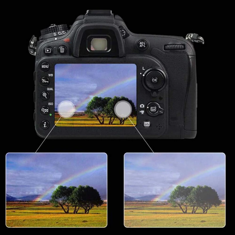 Debous Защитная пленка для экрана совместимая с Nikon Coolpix P1000 закаленное стекло защита