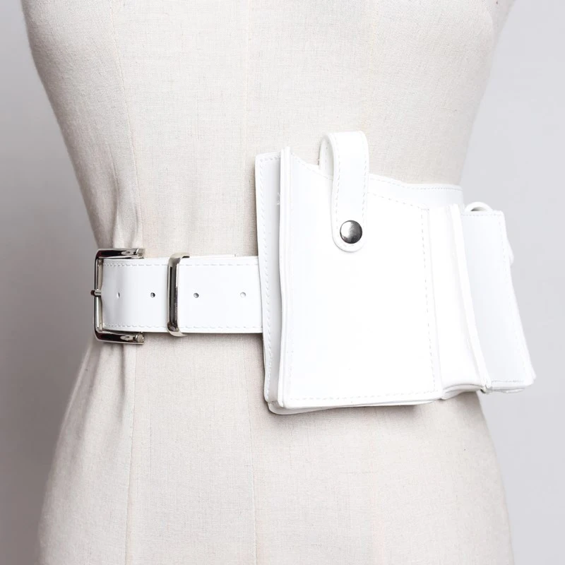 new Women Leather purse belts Waist Bag Travel Casual Daily Purse Cellphone Mobile Pouch bags belts Straps Accessory