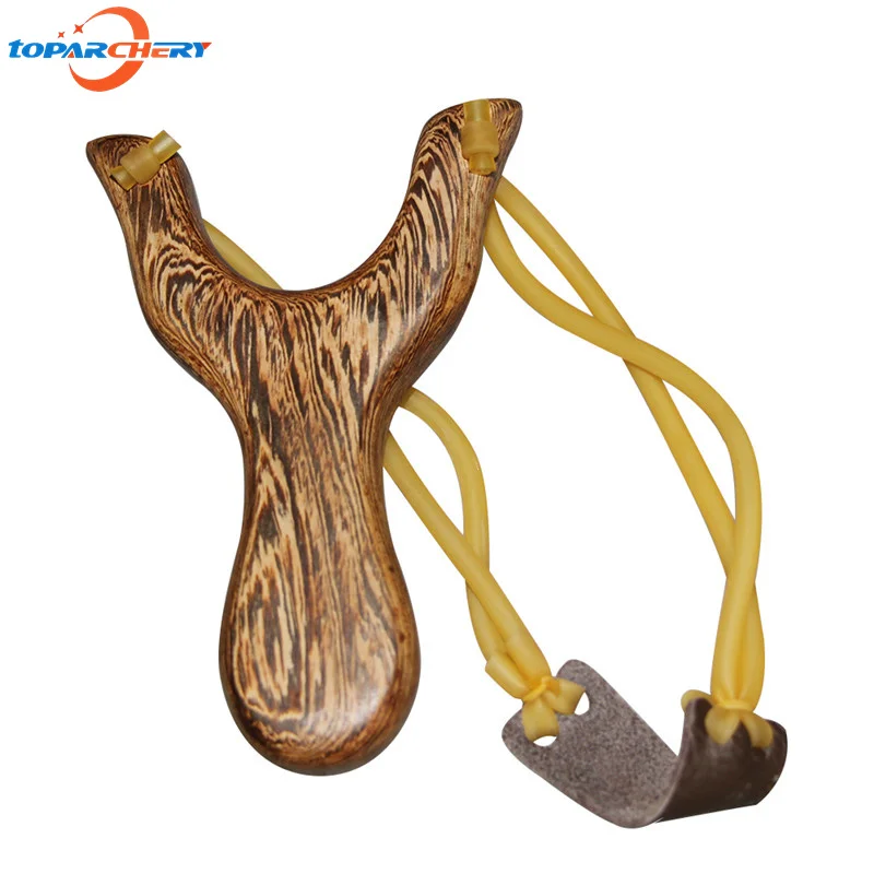 Ручной работы Рогатка мощная Охотник охотничья катапульта крепкий слинг с