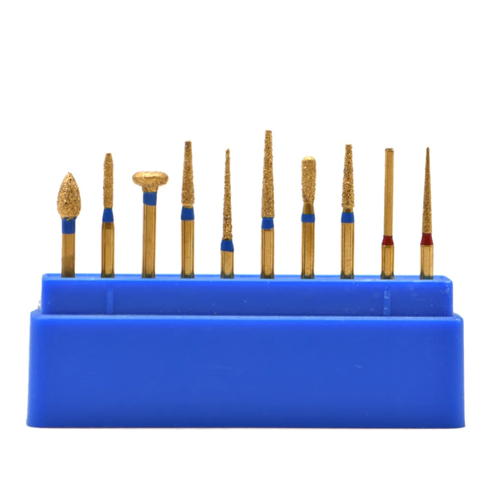 

Titanium Plating Dental Burs Preparing Teeth Drills for Inlay/Onlay Preparation Suit Kit Dentist Tools Dentistry Lab Equipment