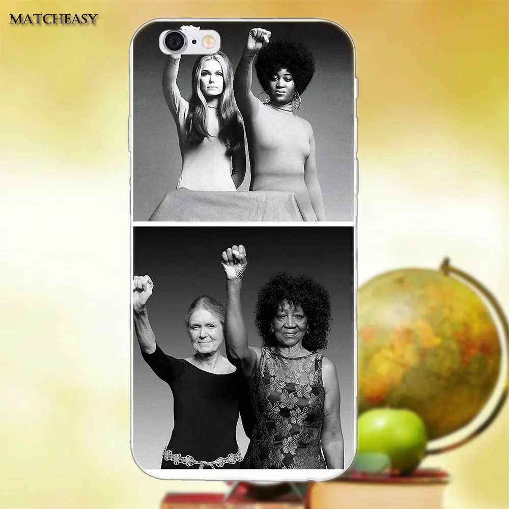 Feminism для Apple iPhone X XS Max XR 4 4S 5 5C SE 6 6S 7 8 Plus Мягкие узоры из ТПУ | Мобильные телефоны и