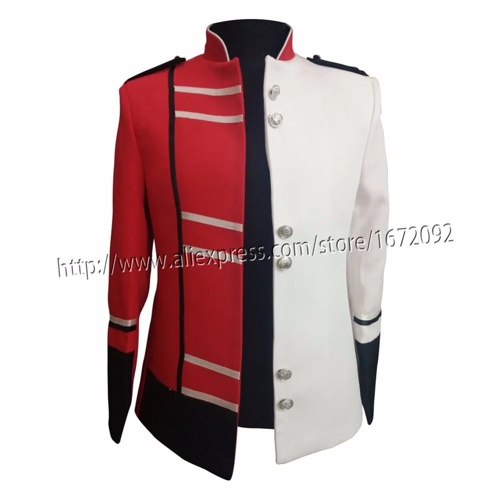 2018 Новое поступление уникальный дизайн мужская куртка Manteau Homme красная и белая