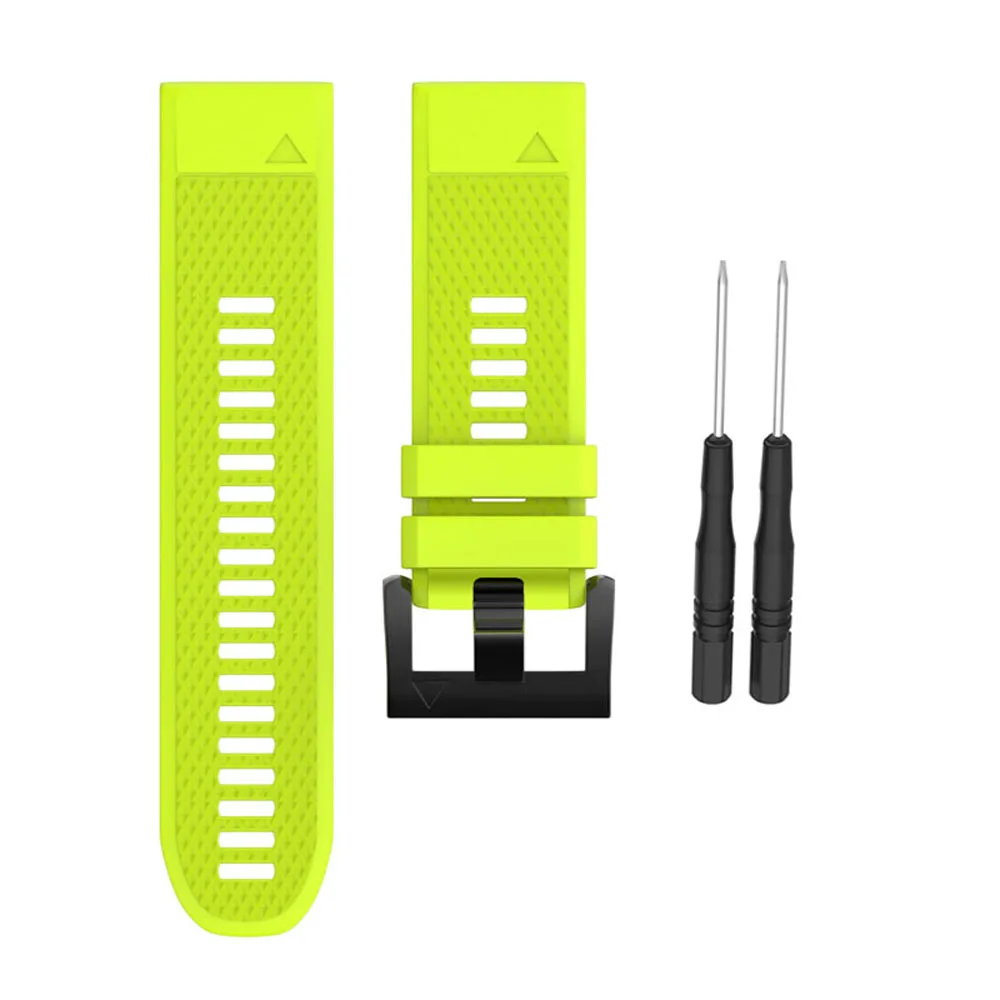 

Watch Bands For Garmin Fenix 5X 5 3HR Quickfit Watch Band Easy fit Release Strap For forerunner 935 22 26MM Silicone Band
