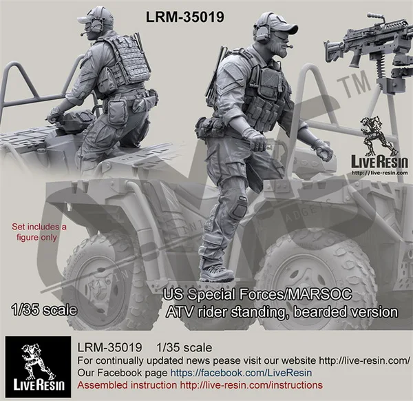 Live Resin LRM 35019 1/35 US спецназ|Наборы для сборки моделей| |