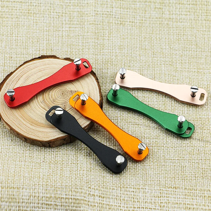 Креативный Деловой Подарок однотонный умный держатель для ключей Карманный