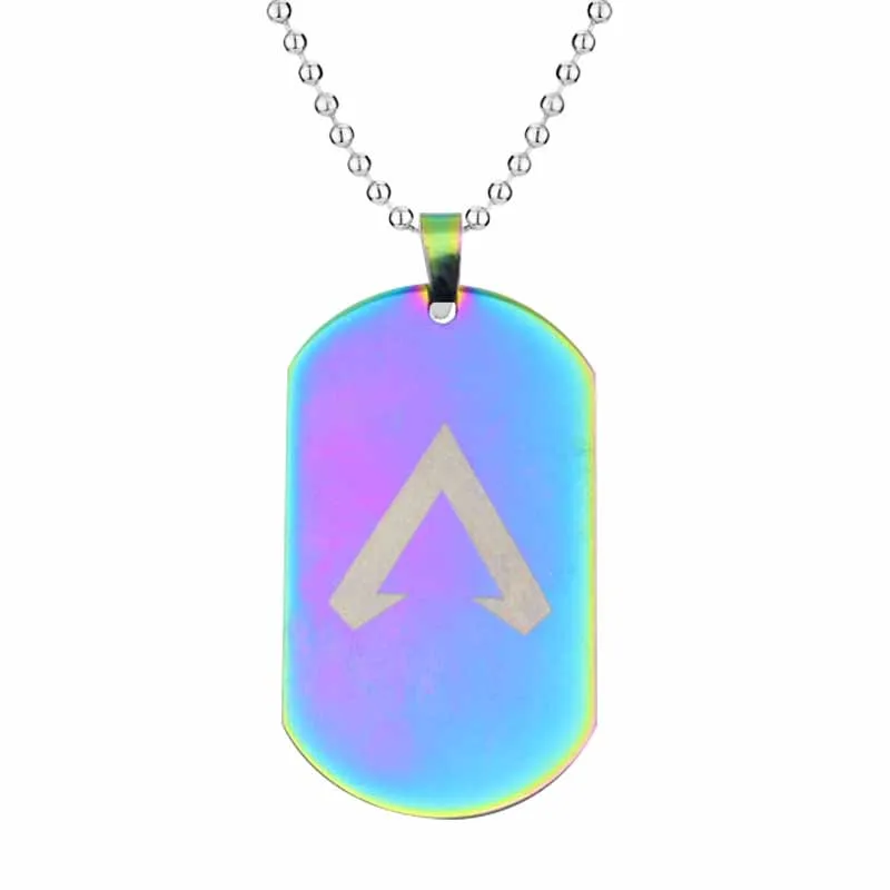 Популярные игровые бирки для собак Apex ожерелье с кулоном 4 цвета модные из