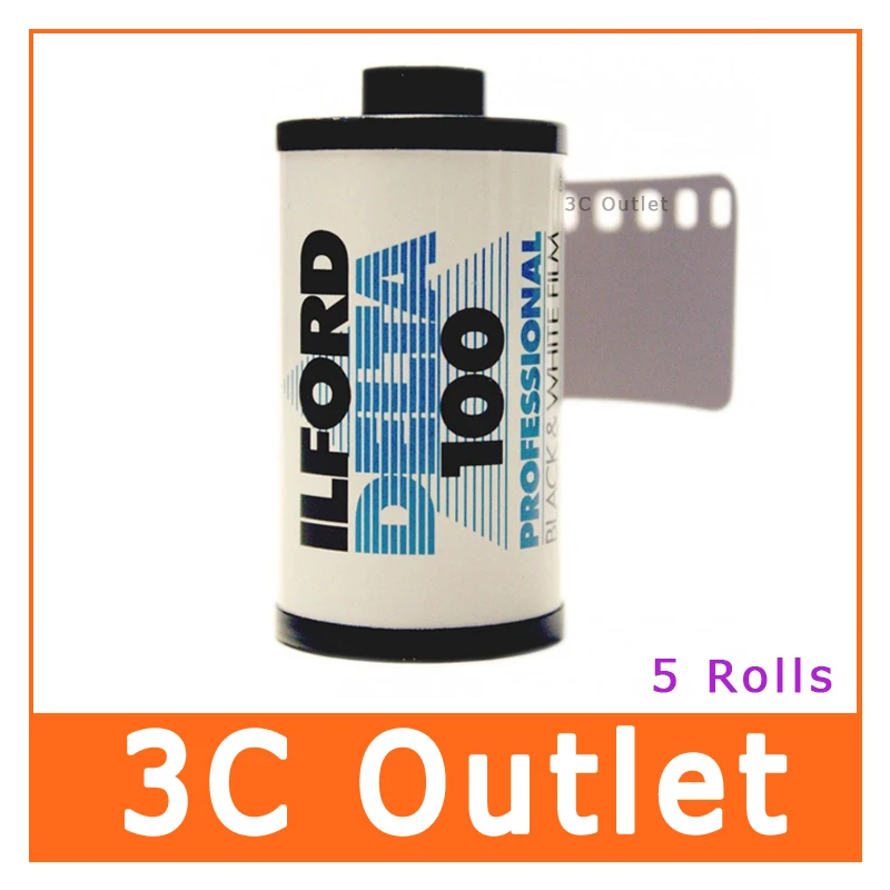 Ilford Delta 100 Пленка 135 мм черная и белая технология Harman|Фотоплёнка| |