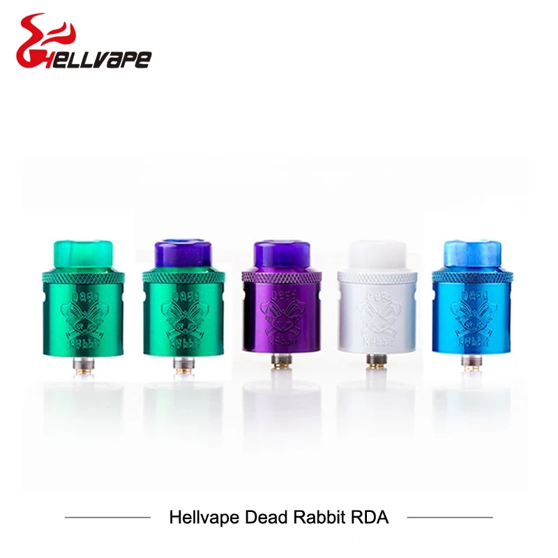Испаритель helvape Dead Rabbit бак 25 мм RTA 4 5 мл электронная сигарета атомайзер дрип