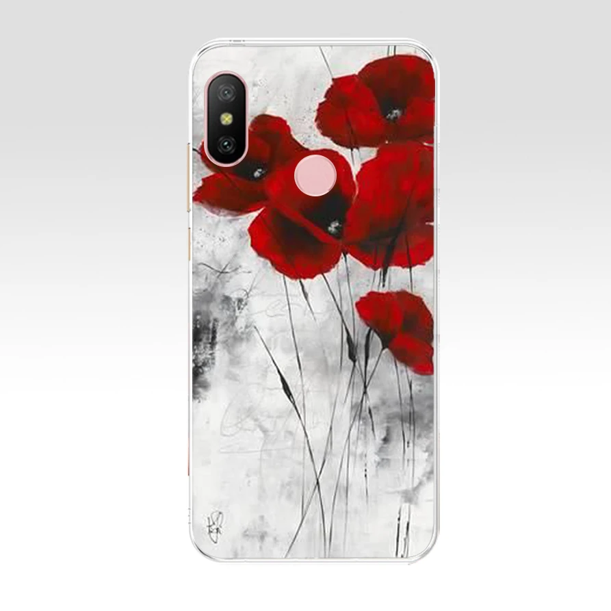 21 Силиконовый чехол D для Xiaomi mi A2 LITE, чехол с полной защитой, мягкая задняя крышка из ТПУ, чехол для телефона s для Xio mi A2 LITE, бампер - Цвет: 21