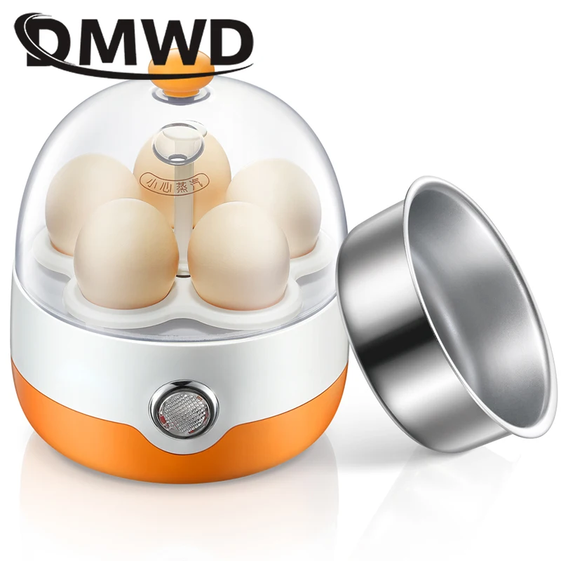 

DMWD Multifunctional Electric Egg Boiler Food Cooking Steamer Automatic Steamed Eggs Cooker Poacher Heating Breakfast Machine EU