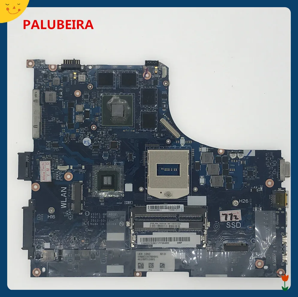 PALUBEIRA VIQY1 NM-A032 основная плата для lenovo ideapad Y510P материнская плата для ноутбука 15,6 ''HM86 DDR3L GT750/755 стабильное качество