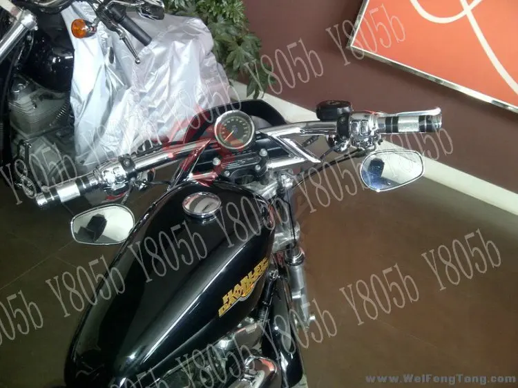 Мотоциклетный руль 7/8 дюйма 22 мм Z образные стержни для Yamaha VStar 400 650 1100 1300 Virago Xv 250 535