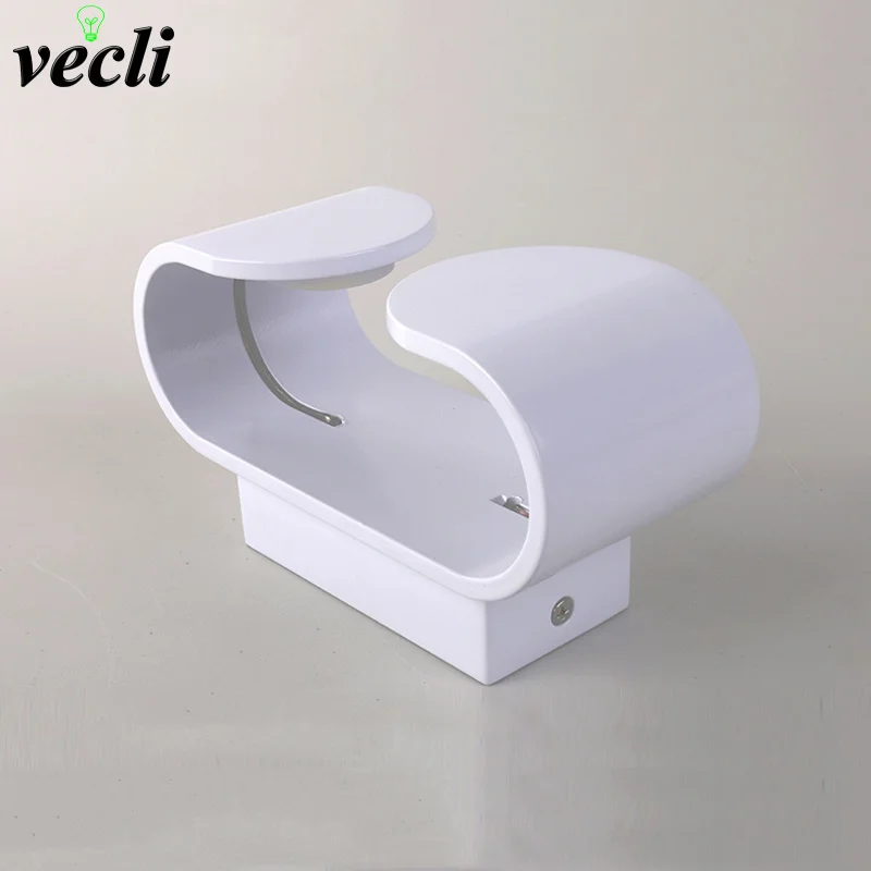 6 Вт Светодиодная настенная лампа Современная прикроватная для спальни