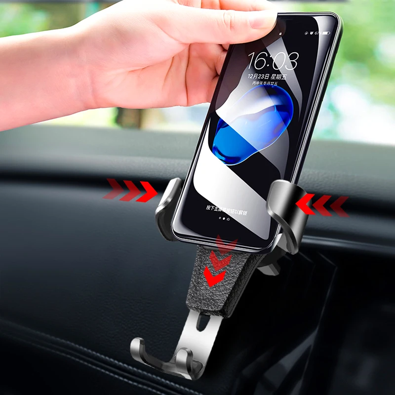 Автомобильный держатель Gravity Bracket универсальный для телефона на решетку