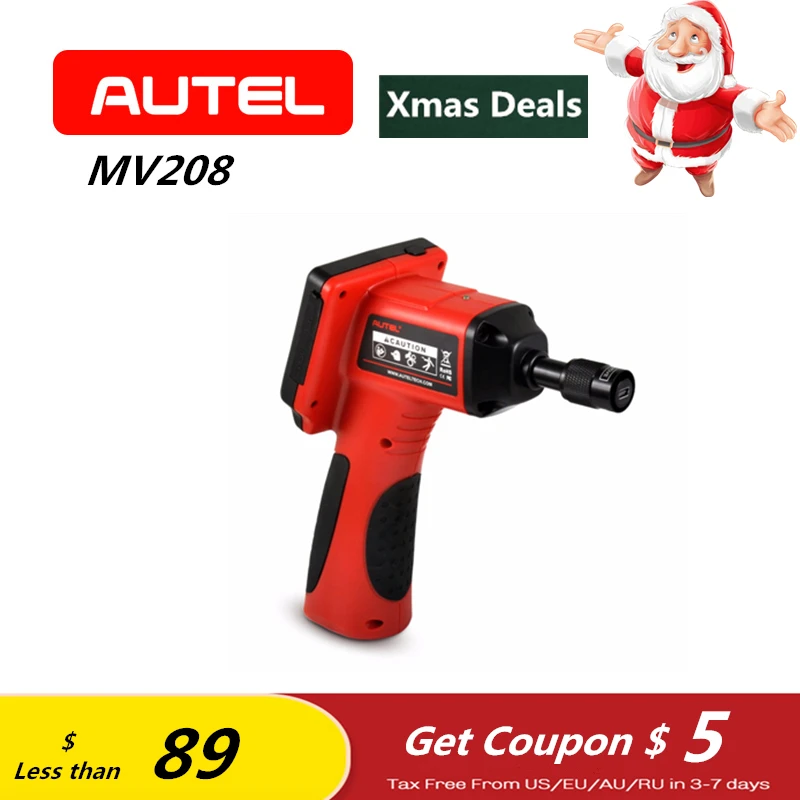 Autel Maxivideo MV208 цифровой видеоскоп с диаметром 8 5 мм Imager головная Инспекционная