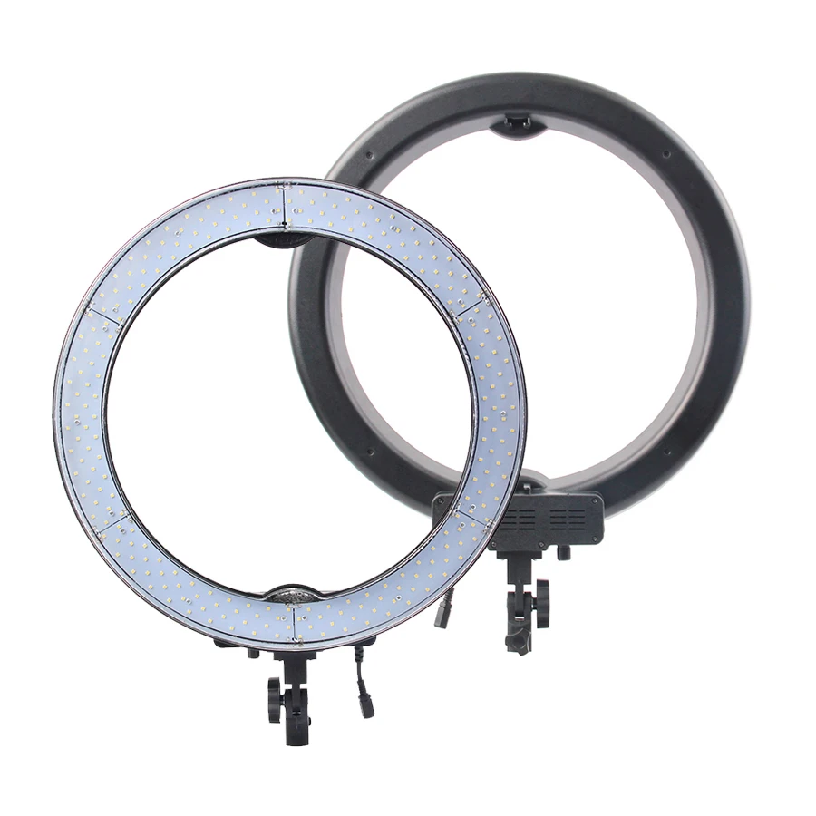 MAMEN 18 inch 240 LED Ring Light Mirror Make Up Beauty Light with Stand for Wedding Photography, Beauty Light, Night Video