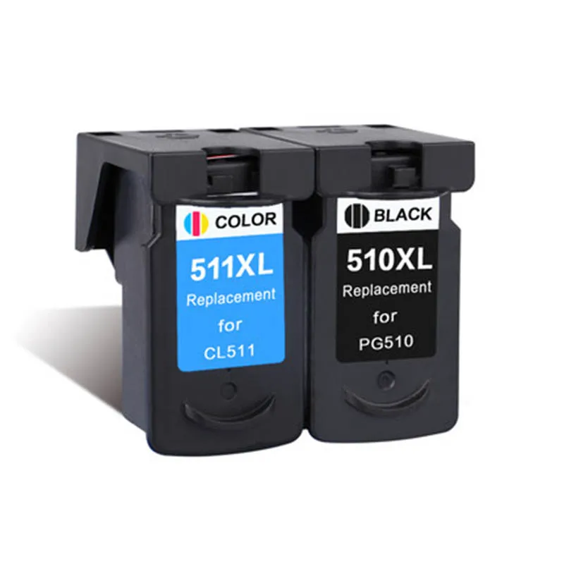 Восстановленный чернильный картридж PG 510 CL 511 совместим с фотографией Canon Printer