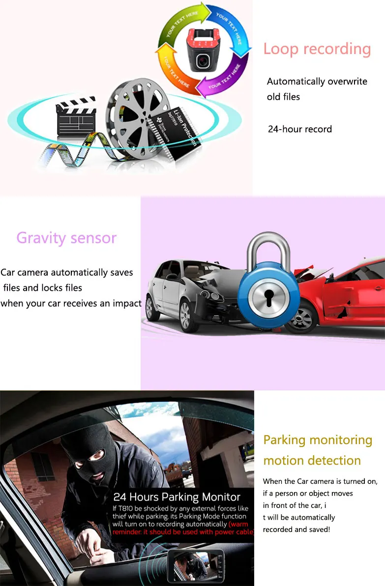 Jiluxing W11S Novatek 96655 Автомобильный видеорегистратор 1080P wifi Автомобильная мини-камера Две камеры ночного видения регистратор Dashcam рекордер видеокамера