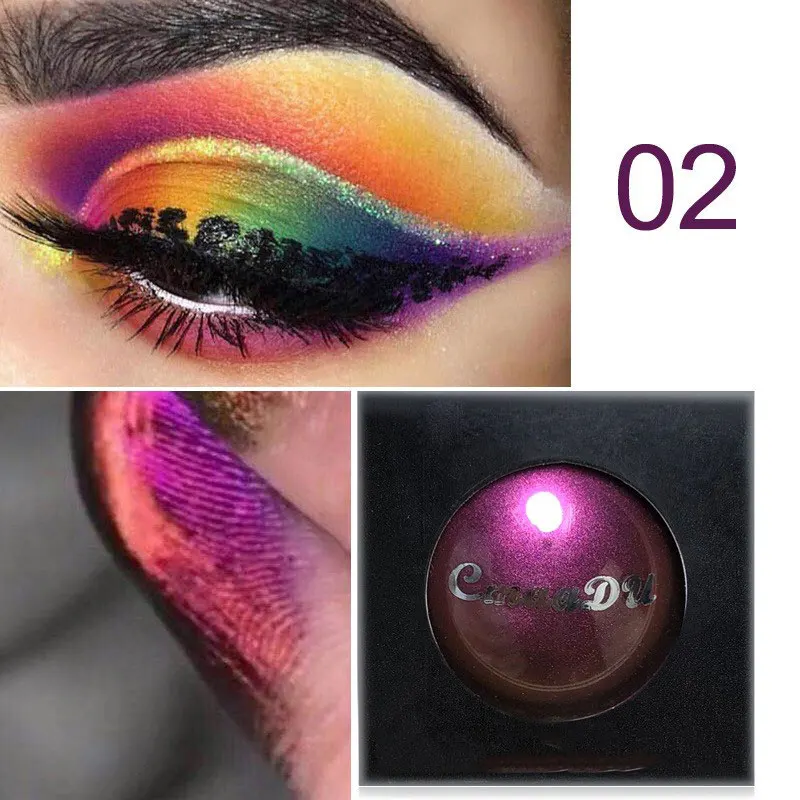 Natural Glitter EyeShadow Waterproof Changing Make Up Eyeshadow Palette Shiny Eye Shadow Bling Diamond Metallic Cosmetic |