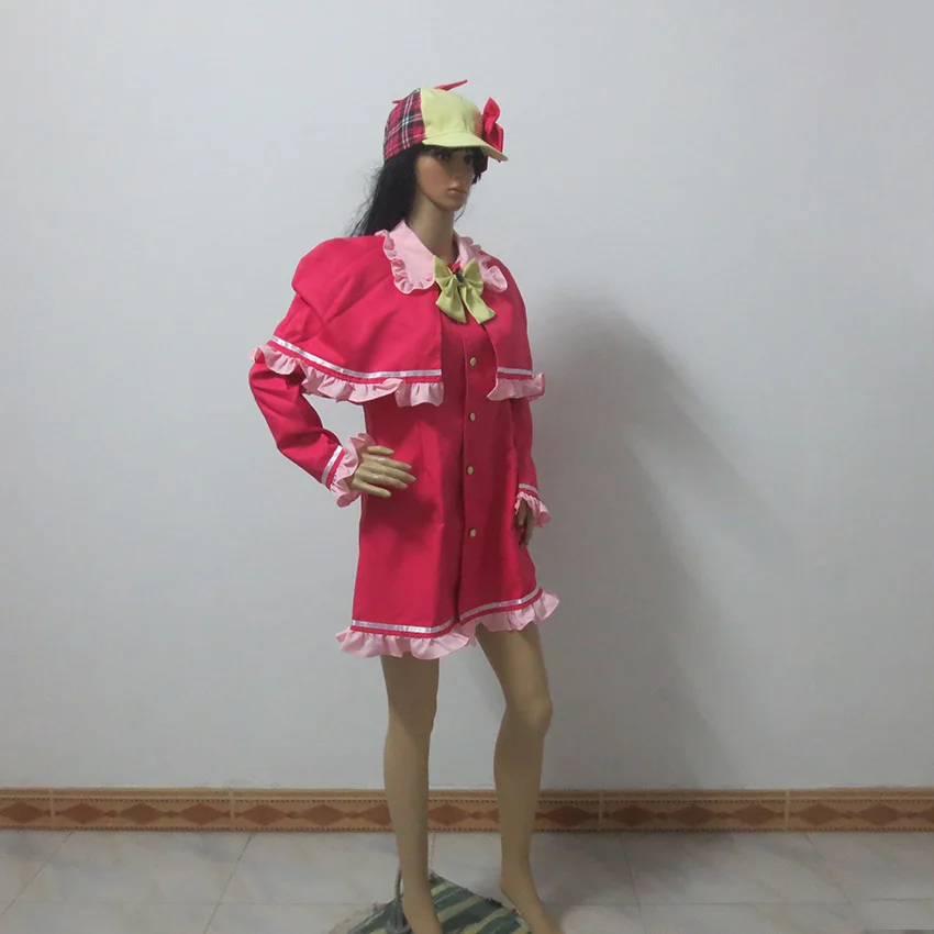 Костюм для косплея Tantei Opera молочный Холмс Sherlock Sheryl Shellinford с шапочкой на заказ|cosplay