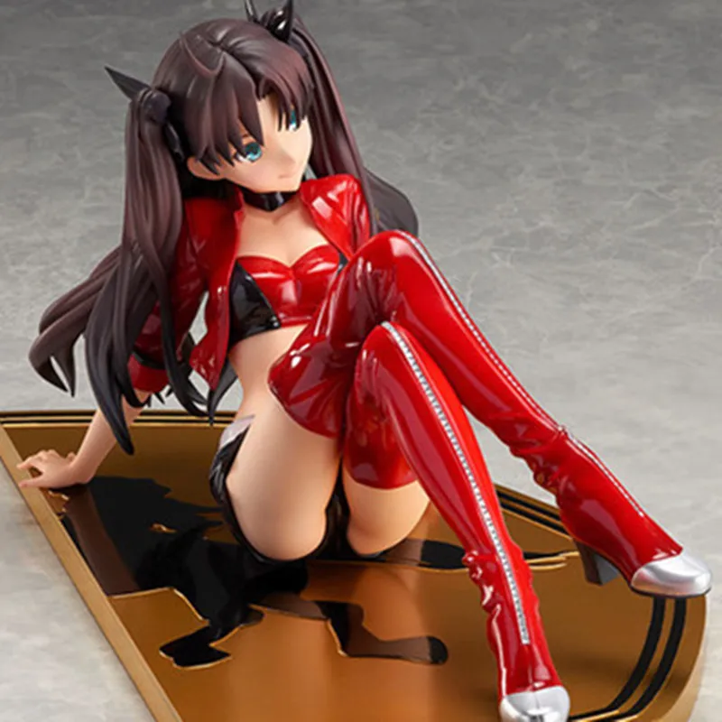 1/7 аниме сексуальная фигура Fate/Stay Night Tohsaka Rin RACING Ver. Сидящая Девочка ПВХ фигурка