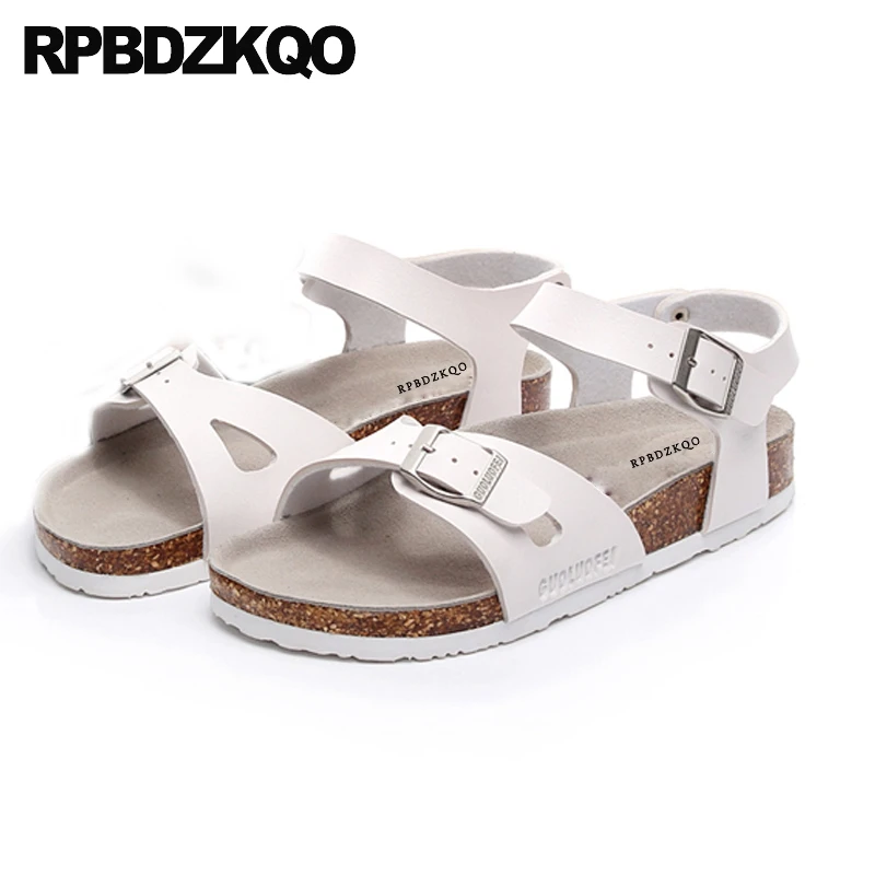 Сандалии мужские кожаные дышащие водонепроницаемые Босоножки с открытым носком