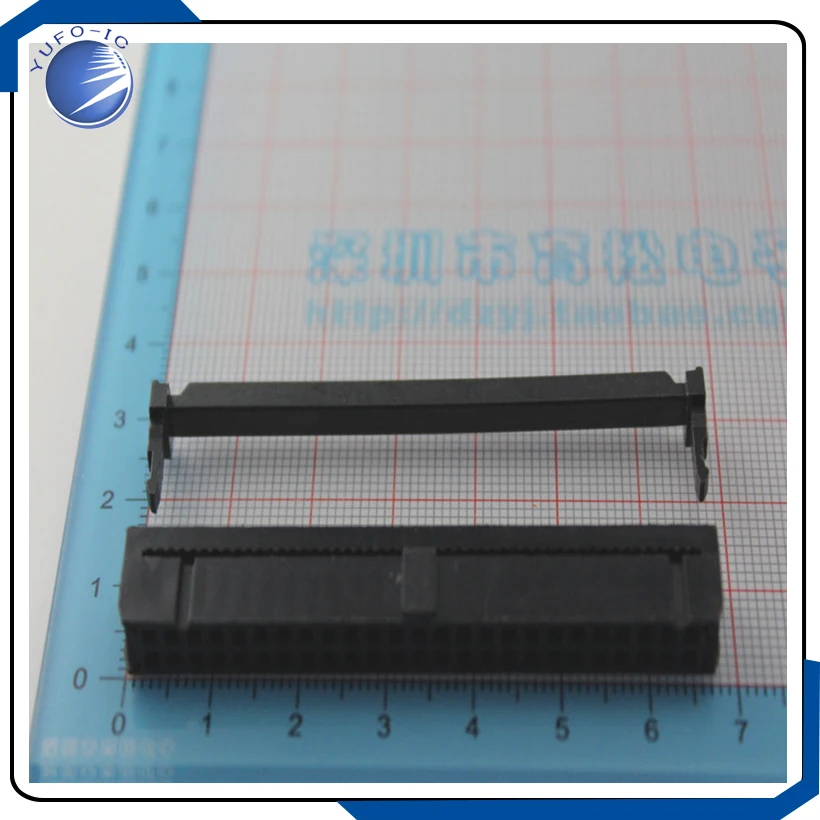 5 шт./лот 50PIN ISP JTAG разъем Роговая головка FC 50P 2 54 мм кабель провода Интервал IDC