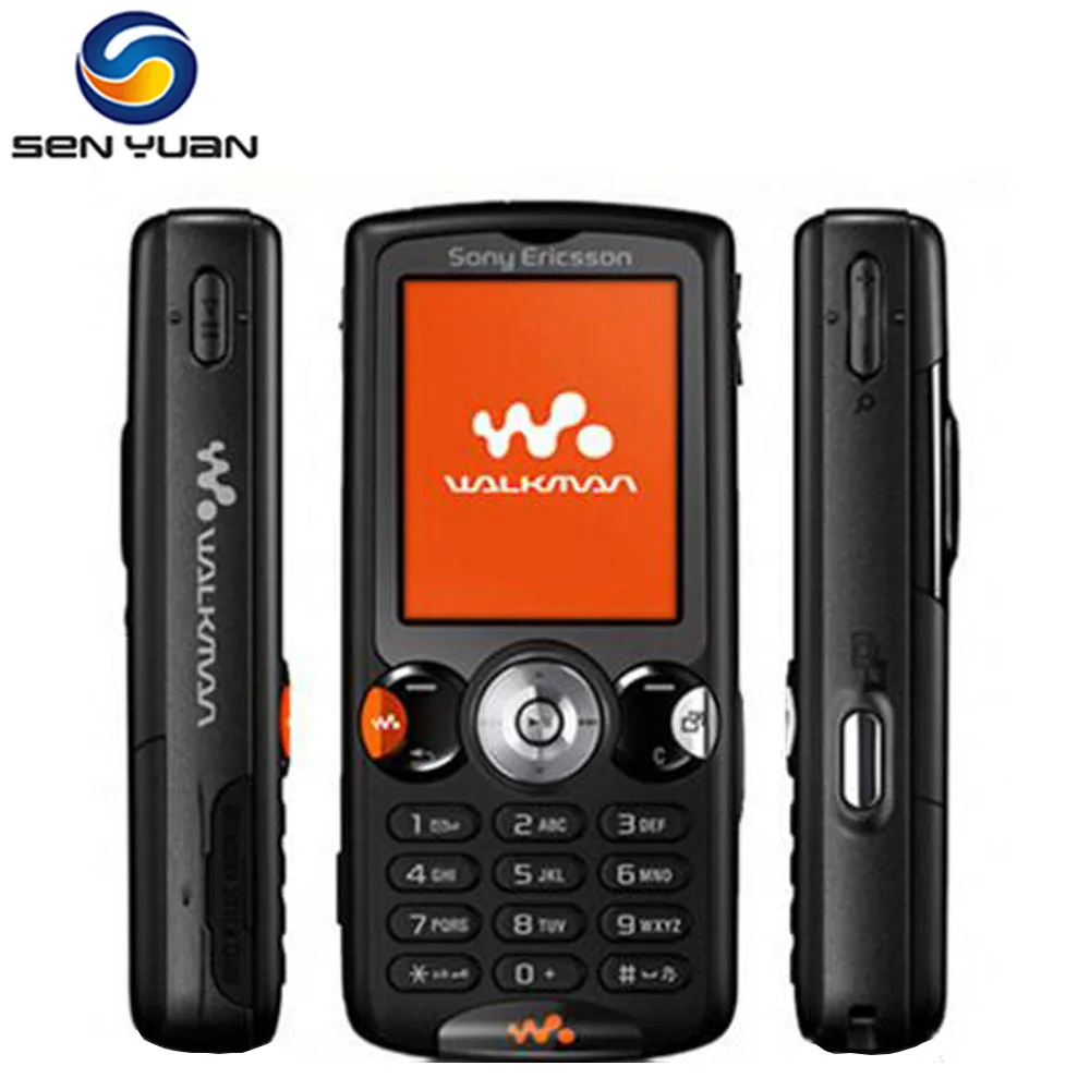 Оригинальный sony Ericsson W810 мобильного телефона 2.0MP Bluetooth открыл W810i сотовый