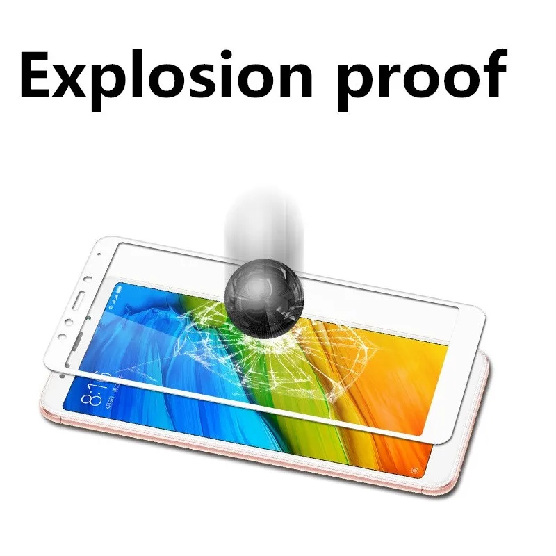 Полное покрытие закаленное Стекло для Xiaomi Redmi 5 plus 5.99 дюймов 3 ГБ 32 4 64 Экран