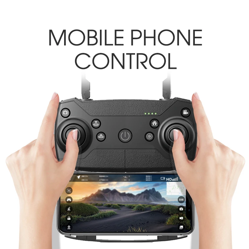 SHRC H1 Дрон WIFI 720P камера FPV 18 мин Время полета 5G GPS Follow Me режим складной ударопрочный