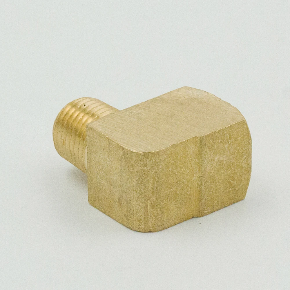 Набор из 2 латунных фитингов для труб 90 градусов уличные налокотники адаптер 1/8