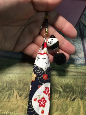 Традиционные Omamori Maneki Neko God Wish Blessing Ribbon sakura аксессуары для телефона сумки